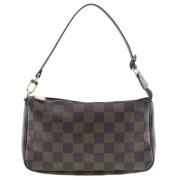 Louis Vuitton Vintage Pre-owned Canvas louis-vuitton-vskor Brown, Dam