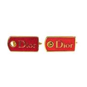 Dior Vintage Pre-owned Metall dior-smycken Red, Dam