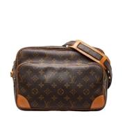 Louis Vuitton Vintage Pre-owned Canvas louis-vuitton-vskor Brown, Dam