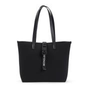 Moncler Svart Trick Tote Väska Black, Dam