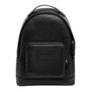 Emporio Armani Stilren Dragkedja Multipocket Ryggsäck Black, Herr