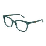 Gucci Vintage Running Web Metal Insert Solglasögon Green, Unisex