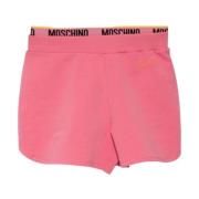 Moschino Damshorts med Sidestripe Pink, Dam