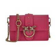 PINKO Cross Body Bags Pink, Dam