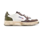Autry MultiColour Sneakers med Distressed Finish Multicolor, Herr