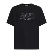 Kenzo Svarta T-shirts och Polos Black, Herr