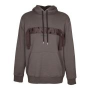 Lanvin Brun Curb Hoodie Sweatshirt Brown, Herr