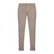 Dondup Beige Skinny Jeans med Låg Midja Brown, Herr