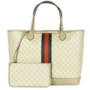 Gucci Vintage Pre-owned Tyg gucci-vskor Beige, Dam