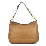 Prada Vintage Pre-owned Tyg prada-vskor Brown, Dam