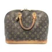 Louis Vuitton Vintage Pre-owned Tyg louis-vuitton-vskor Brown, Dam