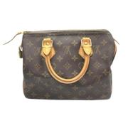 Louis Vuitton Vintage Pre-owned Tyg louis-vuitton-vskor Brown, Dam