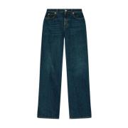 Alexander McQueen Vida Ben Denim Jeans Blue, Dam