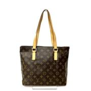 Louis Vuitton Vintage Pre-owned Canvas handvskor Brown, Dam