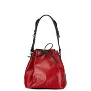 Louis Vuitton Vintage Pre-owned Tyg louis-vuitton-vskor Red, Dam