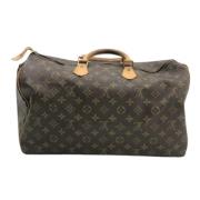 Louis Vuitton Vintage Pre-owned Tyg louis-vuitton-vskor Brown, Dam