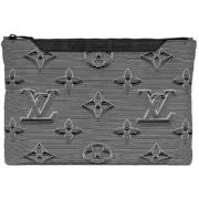 Louis Vuitton Vintage Pre-owned Tyg louis-vuitton-vskor Gray, Dam