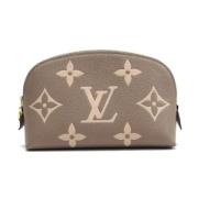 Louis Vuitton Vintage Pre-owned Tyg louis-vuitton-vskor Brown, Dam