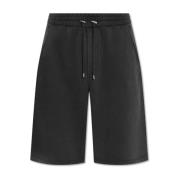 Balmain Shorts med logotyp Gray, Herr