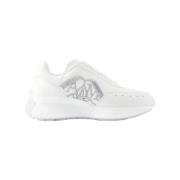 Alexander McQueen Laeder sneakers White, Dam