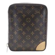 Louis Vuitton Vintage Pre-owned Tyg louis-vuitton-vskor Brown, Dam