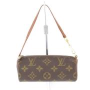 Louis Vuitton Vintage Pre-owned Tyg louis-vuitton-vskor Brown, Dam