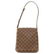 Louis Vuitton Vintage Pre-owned Tyg louis-vuitton-vskor Brown, Dam