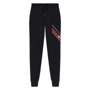 Moncler Logo Patch Joggingbyxor Blue, Herr