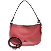 Coach Pre-owned Pre-owned Tyg axelremsvskor Red, Dam