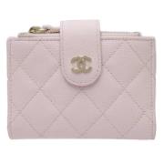 Chanel Vintage Pre-owned Laeder plnbcker Pink, Dam