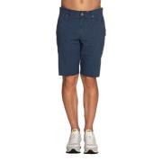 Jeckerson Blå Casual Bermuda Shorts Blue, Herr