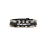 Dsquared2 Armband med logotyp Black, Dam