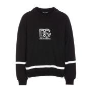 Dolce & Gabbana Casual Sweatshirt G9Auttg7L3Zn0000 Black, Herr