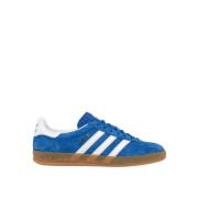 Adidas Originals Retro Gazelle Indoor Suede Sneakers Blue, Herr