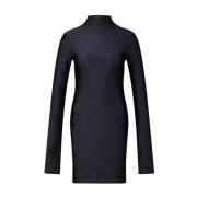 Sportmax Sportig Chic Klänning Stiria Black, Dam