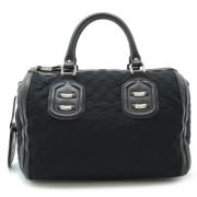 Gucci Vintage Pre-owned Nylon gucci-vskor Black, Dam