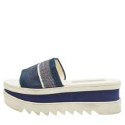 Stella McCartney Pre-owned Pre-owned Denim sandaler Blue, Dam