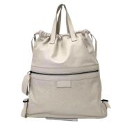 Bottega Veneta Vintage Pre-owned Laeder axelremsvskor White, Dam