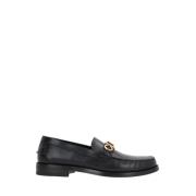 Gucci Klassiska Läder Loafer Skor Black, Dam