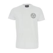 Versace Jeans Couture Stiliga T-shirts och Polos White, Herr