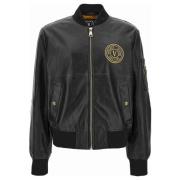 Versace Jeans Couture Stiliga Kappor Kollektion Black, Herr