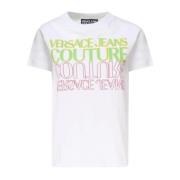 Versace Jeans Couture Snygga T-shirts och Polos White, Dam