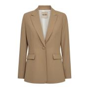 MOS Mosh Elegant Mmleonora Miley Blazer Tannin Beige, Dam