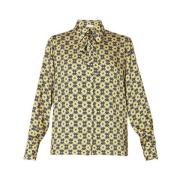 Liu Jo Vit Spets Skjorta Multicolor, Dam