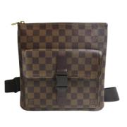 Louis Vuitton Vintage Pre-owned Tyg louis-vuitton-vskor Brown, Dam