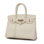 Hermès Vintage Pre-owned Laeder handvskor White, Dam