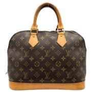 Louis Vuitton Vintage Pre-owned Canvas handvskor Brown, Dam