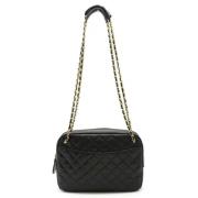 Chanel Vintage Pre-owned Laeder chanel-vskor Black, Dam