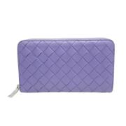 Bottega Veneta Vintage Pre-owned Laeder plnbcker Purple, Dam