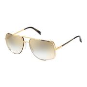 Dita Midnight Special Solglasögon Svart Gul Guld Yellow, Unisex